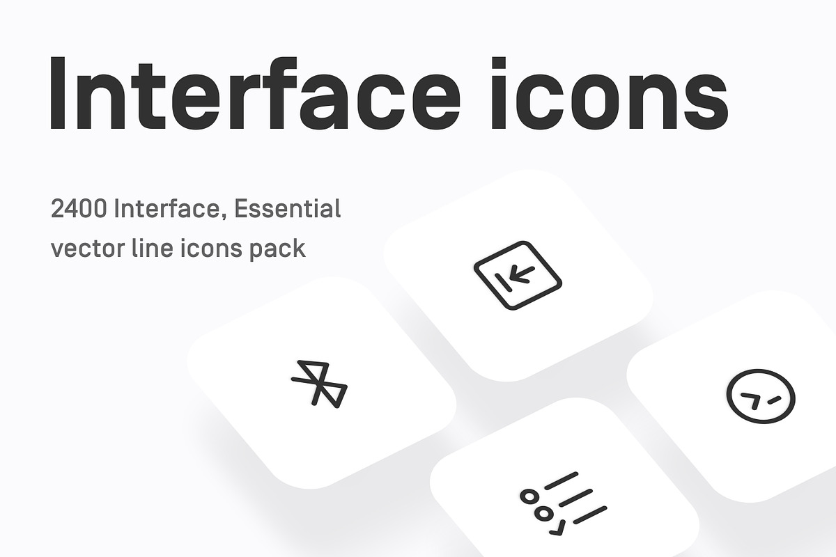 Interface, Essential, UI line icons, an Outline Icon by Myicons (Photo 1 of 17)