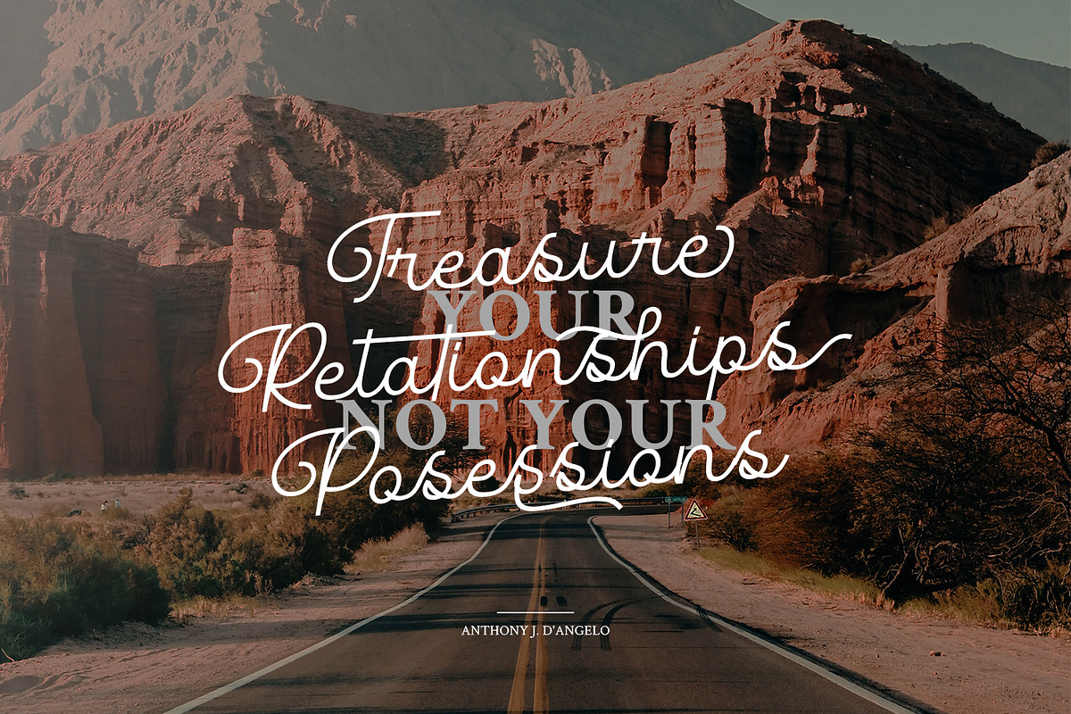 Fancy Matter, a Script Font by din-studio.com (Photo 10 of 10)