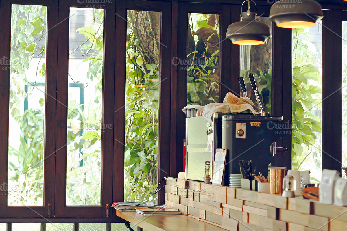 coffee shop counter, a Food & Drink Photo by mutita.narkmuang (Photo 2 of 2)
