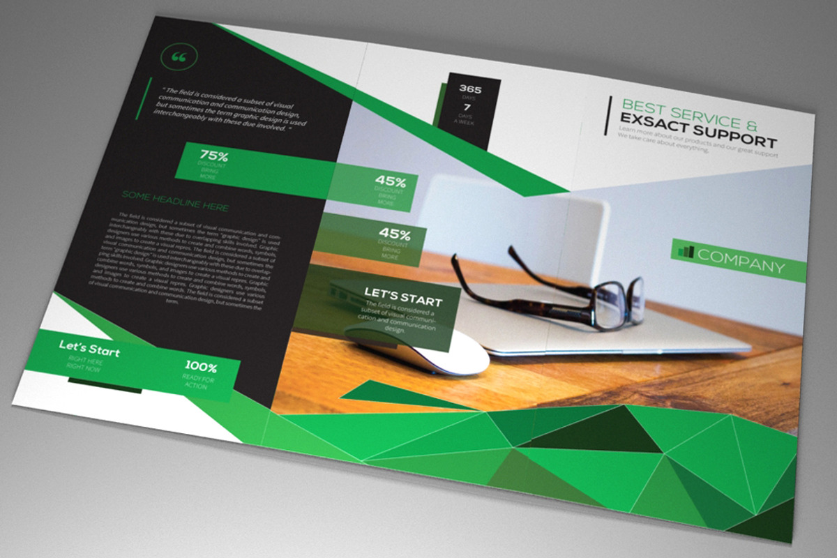 Indesign brochure - Cristal, a Brochure Template by RudanStudio (Photo 2 of 10)