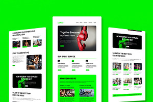 Sport Newsletter Template Design, an UI Kit Template by MightyDesign