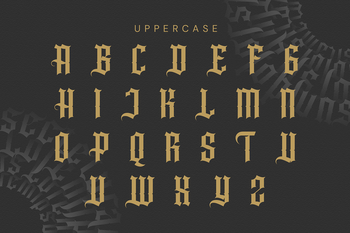 Klaviar Blackletter Font, a Blackletter Font by Idea Studio (Photo 7 of 10)
