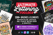 Vintage Lettering Brush Toolbox, a Brush Add-On by Nico-Ng (Thumbnail 20 of 21)