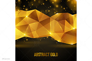 Gold Backgrounds Collection, a Texture Graphic by kotoffei (Thumbnail 3 of 5)