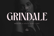Grindale - Modern Classic Serif Font, a Serif Font by Pixesia Studio (Thumbnail 1 of 15)