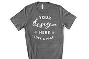 Male Bella Canvas 3001 Mockup Bundle, a Shirt Mockup by lock and page (Thumbnail 32 of 60)