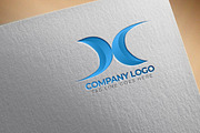 X Letter Company Logo Template, a Branding & Logo Template by arslantanoli (Thumbnail 2 of 3)