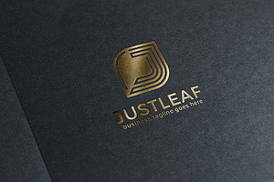 Leaf Letter J Logo