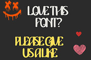 Desperate Enuf: Stylish Display Font, a Serif Font by PaperMoon (Thumbnail 3 of 6)