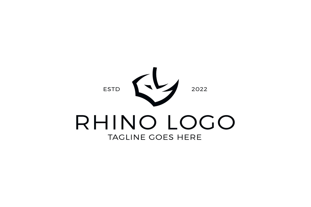 Rhino Logo, a Branding & Logo Template by juliawan