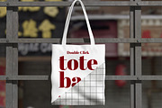 Tote Bag Mockup, a Packaging Mockup by Unerispace (Thumbnail 2 of 2)