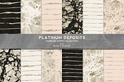 Platinum Deposits Marbled Gold Paper, a Pattern Graphic by Blixa 6 Studios (Thumbnail 1 of 5)