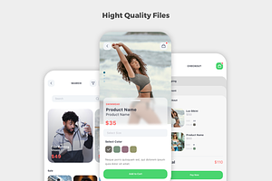 Skadi E-Commerce App UI Kit