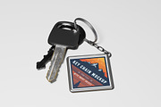 Key Chain Mockup, a Merchandise Mockup by Artlogs x Modaldesain (Thumbnail 1 of 5)