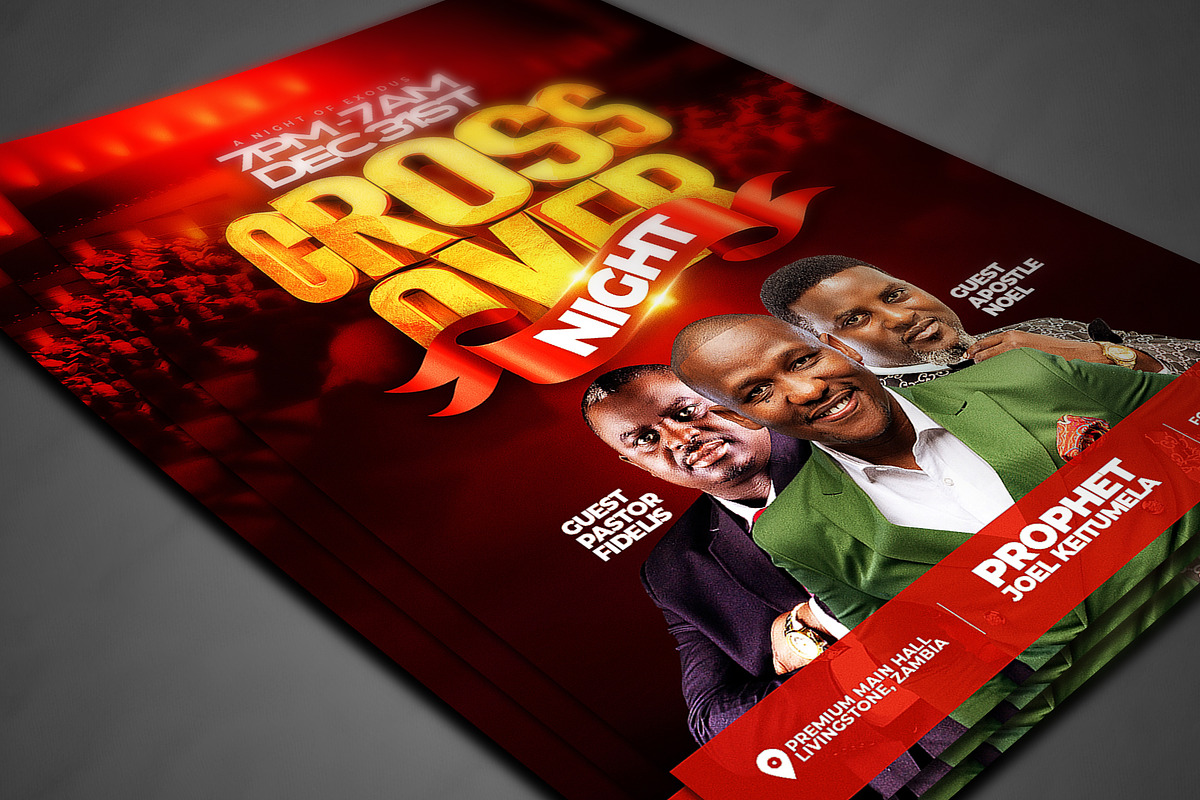 2025-2026 Crossover Poster Template preview 3