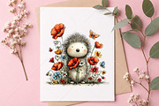 Whimsical Summer Animals Clipart, a Seasonal Illustration by Canvas Craft (Thumbnail 10 of 10)