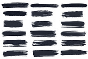 Watercolor Stroke Photoshop Brushes, a Brushes & More by INTENTFX (Thumbnail 2 of 5)