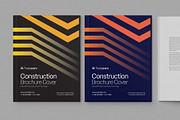 Construction Brochure Cover Template, a Brochure Template by BrandPacks (Thumbnail 2 of 6)