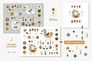 Scandinavian Folk Art Collection, a Pattern Graphic by AllNikArt (Thumbnail 4 of 4)