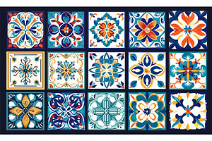 Mediterranean tiles. Traditional, an Object Illustration by Stock-Smart-Start