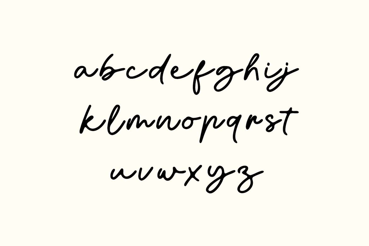 Manhattan Night Blues Handwritten, a Handwritten Font by UICreative (Photo 3 of 13)
