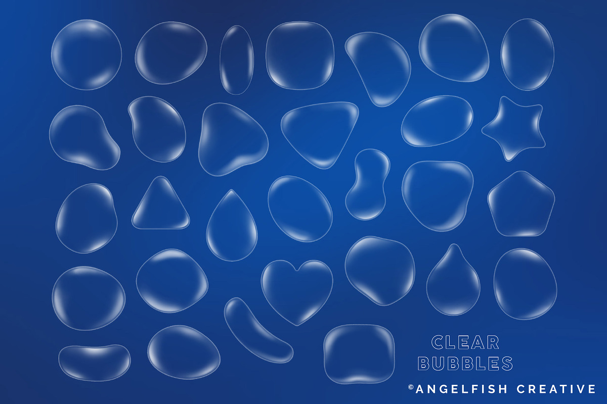 Bubble Stamps Procreate Brush Set, a Brush Add-On by AngelfishCreative (Photo 2 of 7)
