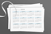 Calendar Template/Yearly Calendar, a Stationery Template by Design Zone (Thumbnail 4 of 4)