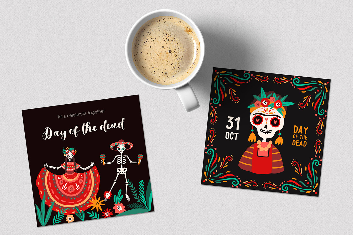 Day of the dead bundle, a Seasonal Illustration by Good Studio (Photo 13 of 13)