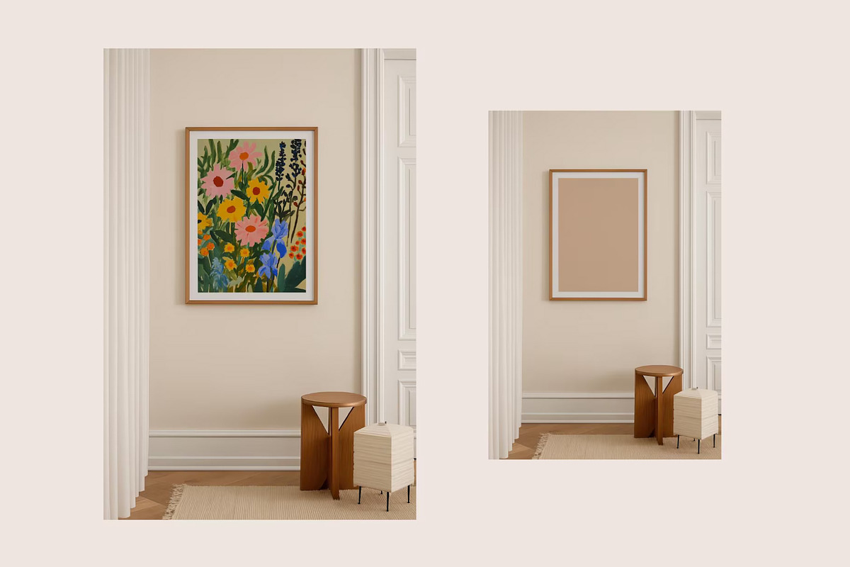 Frames Mockups Bundle - 10 Mockups, a Household Mockup by Tomasz Ganclerz (Photo 6 of 10)