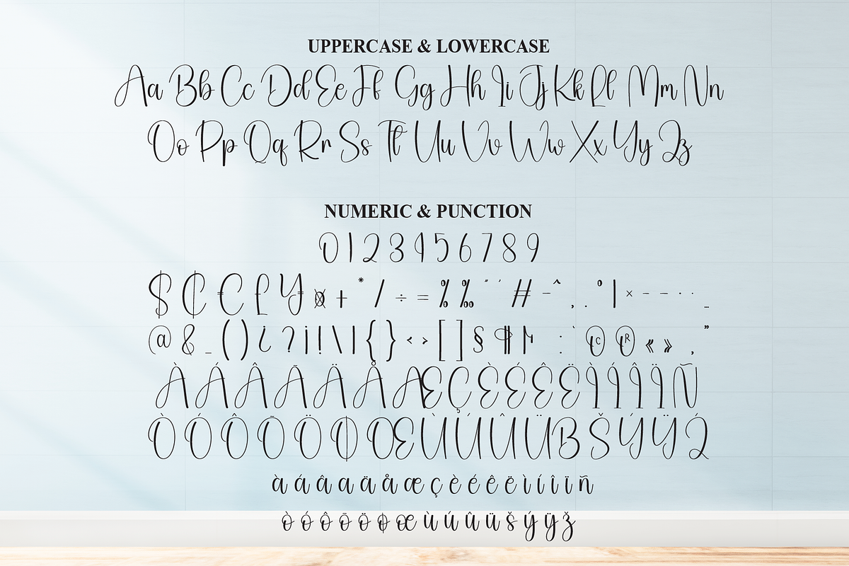 Mickey | Script Font, a Handwritten Font by Scratchones (Photo 7 of 9)
