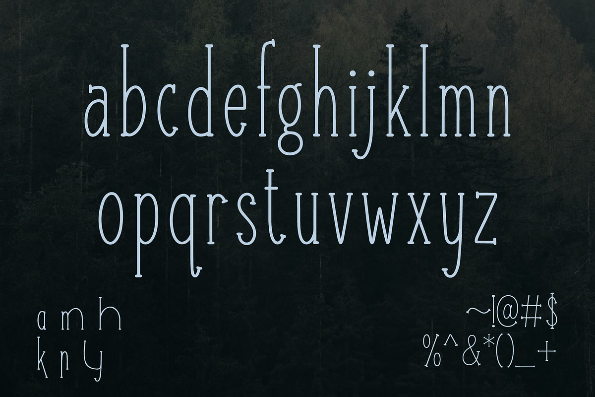 Mahameru Forest | Whimsical Serif, a Handwritten Font by Koplexs Studio (Photo 9 of 10)