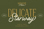 Delicate Starway, a Serif Font by Nathatype (Thumbnail 1 of 11)