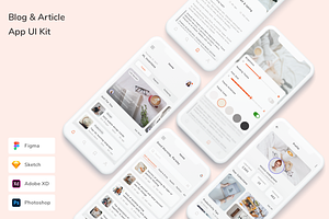 Blog & Article App UI Kit