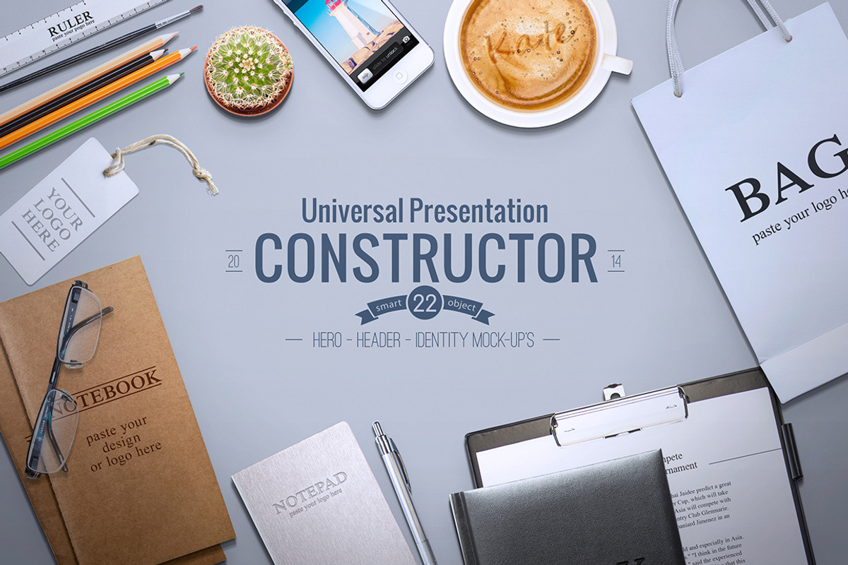 Universal Constructor, a Pens & Pencil Mockup by ItemBridge (Photo 1 of 5)