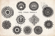 Mandala Hand Drawn, a Decorative Illustration by Papatongartist (Thumbnail 2 of 11)