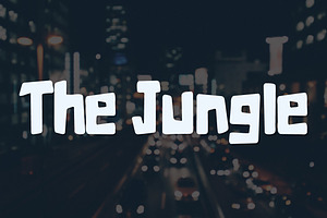 The Jungle Typeface