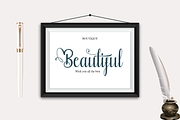 Boutique(Black Friday Sale), a Script Font by Deniz86 (Thumbnail 8 of 9)