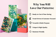 14 Dreamy Garden Patterns, a Pattern Graphic by Ninterints (Thumbnail 4 of 14)