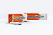 Chewing Gum Package Mock-Up, an Advertising Mockup by Se٧enStudio (Thumbnail 2 of 8)