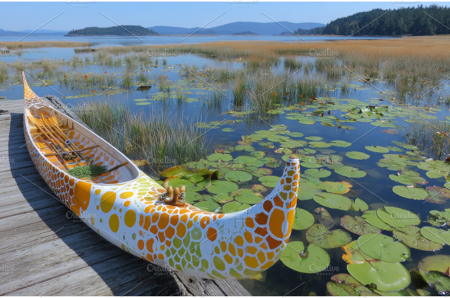 A picturesque scene features a, a Nature Photo by ZinetroN