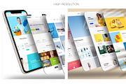 ALL 3D iPHONE MOCK-UP BUNDLE VOL-6, an iPhone Mockup by Graphicsworld125 (Thumbnail 11 of 21)