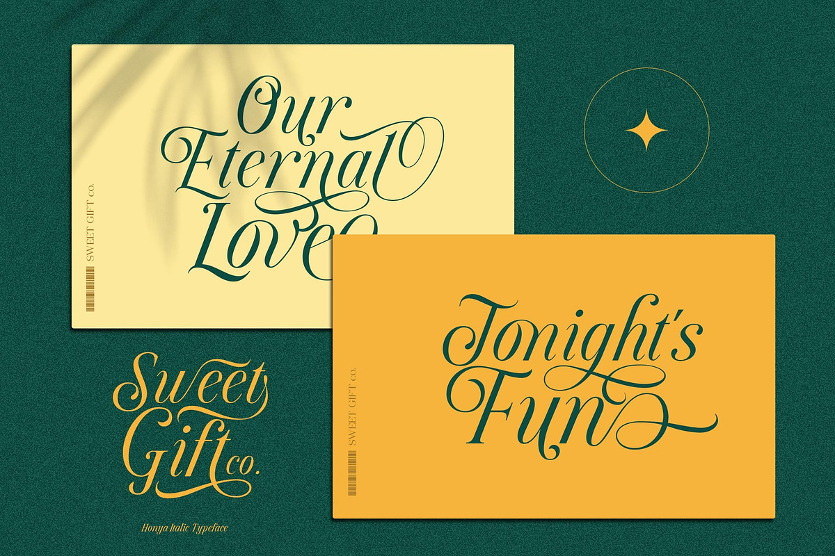 Honya Typeface, a Script Font by alit design (Photo 10 of 15)