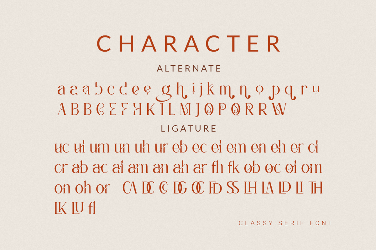 Naliada Font, a Serif Font by Muwatta Studio (Photo 9 of 9)