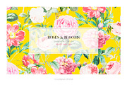 Roses & Blooms, a Pattern Graphic by TSTUDIO (Thumbnail 7 of 9)
