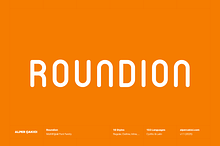 Roundion Cyrillic Font Family