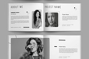 Black And White Portfolio Design, a Brochure Template by ContestDesign (Thumbnail 3 of 5)