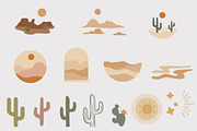 Boho Travel - 27 Logos & 45 Elements, a Work Illustration by Jake & Meg (Thumbnail 5 of 7)