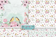 Primavera - patrones y recortables, a Pattern Graphic by MadeByAmaranta (Thumbnail 3 of 5)