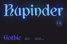 CS Rupinder – Gothic Uncial Font