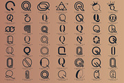 Letter Q Logo Bundle Monogram Set, a Branding & Logo Template by Pixel Design (Thumbnail 2 of 5)